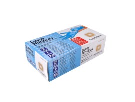 Luva de Procedimento Nitrílica Powder Free Azul - Média - 100 Unid - Descarpack